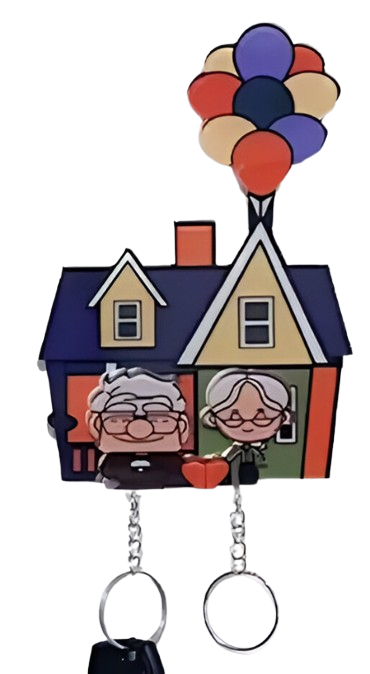 Llavero Pareja pared – Inspirado en UP
